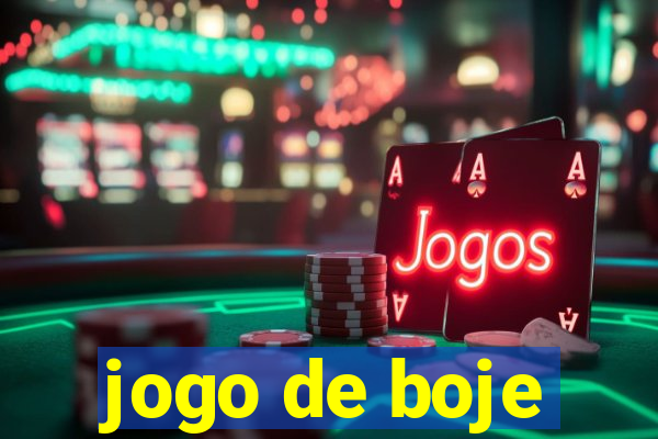 jogo de boje